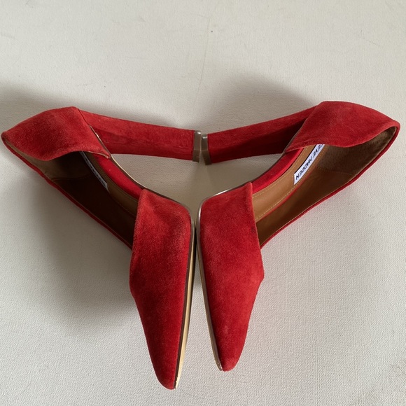 Steve Madden Chanda Red Heels, Size 7.5 - Picture 9 of 15